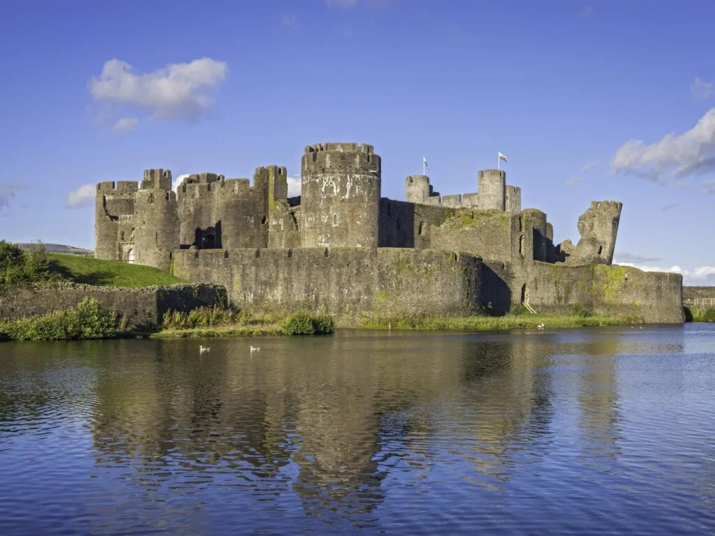 Caerphilly Castle South Wales