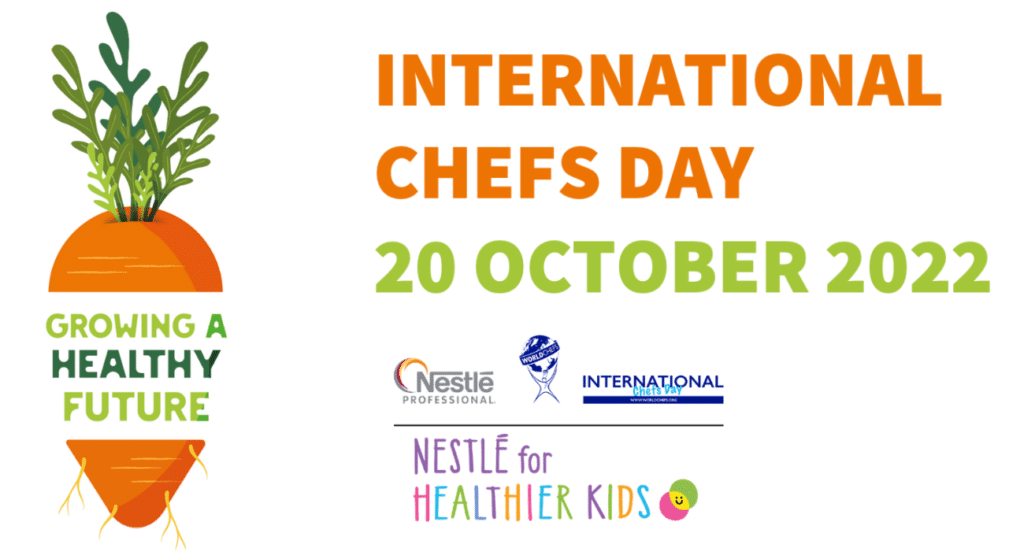 international chefs day
20 october 2022
healthier kids
growing a healthy future