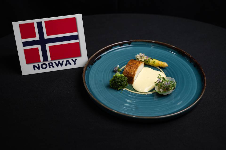 Aron Espeland
culinary competition
Sterling halibut