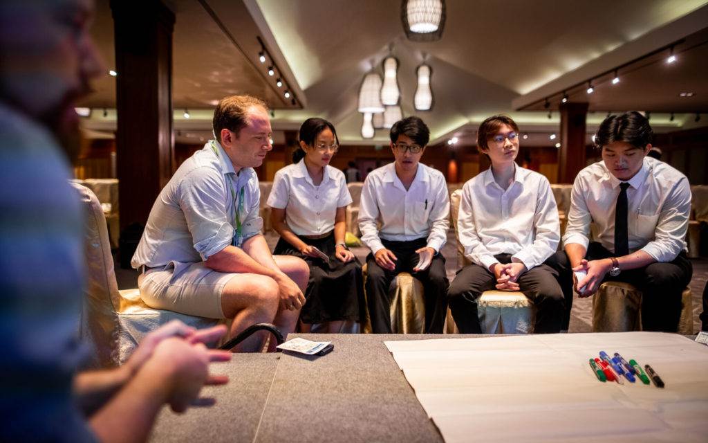 John Lohr, Executive Director of External Affairs
Dusit Thani College shares ideas and knowledge on sustainability for service businesses at PHIST 2023